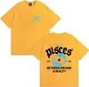 The Pisces World Tour Street Aesthetic Tops Harajuku James Arthur T Shirt Y2K Casual Print Tshirts Summer Oversized Tees Unisex