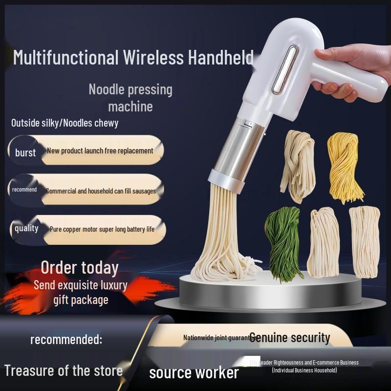 Fully Automatic Wireless Handheld Electric Noodle Maker