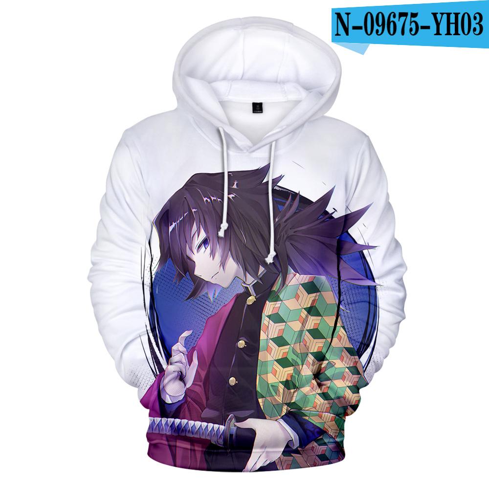 Anime Demon Slayer Kimetsu No Yaiba 3D Printed Hoodies Men Women Hoodie Harajuku Sweatshirts Boys Girls Tracksuits Clothes