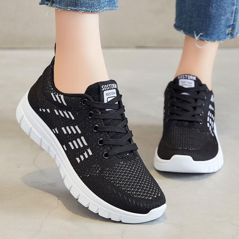 Schuhe Damen Freizeitschuhe Frühling neu Außenhandel Damenschuhe heiß Freizeitschuhe weichsohlige Laufschuhe Damen