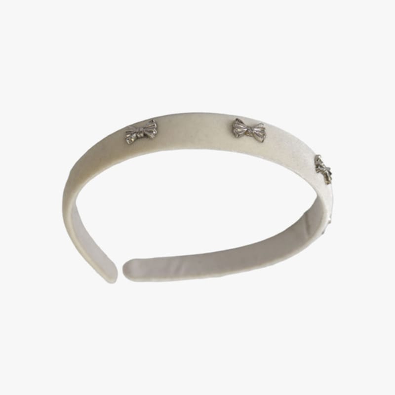 PINK ANANAS CLARA SAMTBAND_IVORY