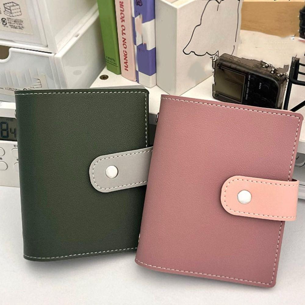 M5 PU Portable Notebook Blank Page DIY Binder Notebook Creative Loose Leaf Notebook  Diary