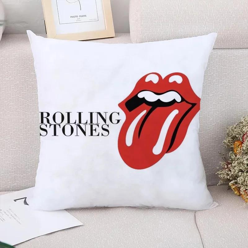 Decorative Pillows for Sofa Rolling Stones Cushion Cover X Couple Pillow Pillowcases X X Cushions Covers  Bed