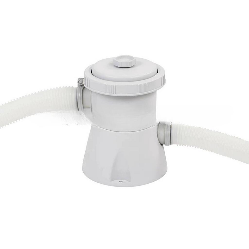 220V 330GAL Swimming Pool Filter Pump Circulation Pump Siphon Principle Swiming Pool Purifier Replaceable Core 20W