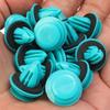 100/20PCS Auto Door Panel Clip with Seal Ring Auto Fastener Rivet Bumper Clip Retainer Car Interior Retaining Accessories