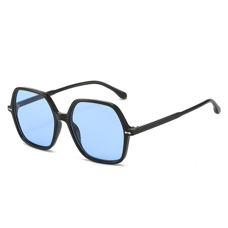 Sunglasses Women'S Retro Uv Protection Large Frame Sunglasses Men'S