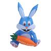 1.2 M Easter Inflatables Rabbit Cartoon Cute Fun Innovative Blow Up Easter Inflatable Outdoor
