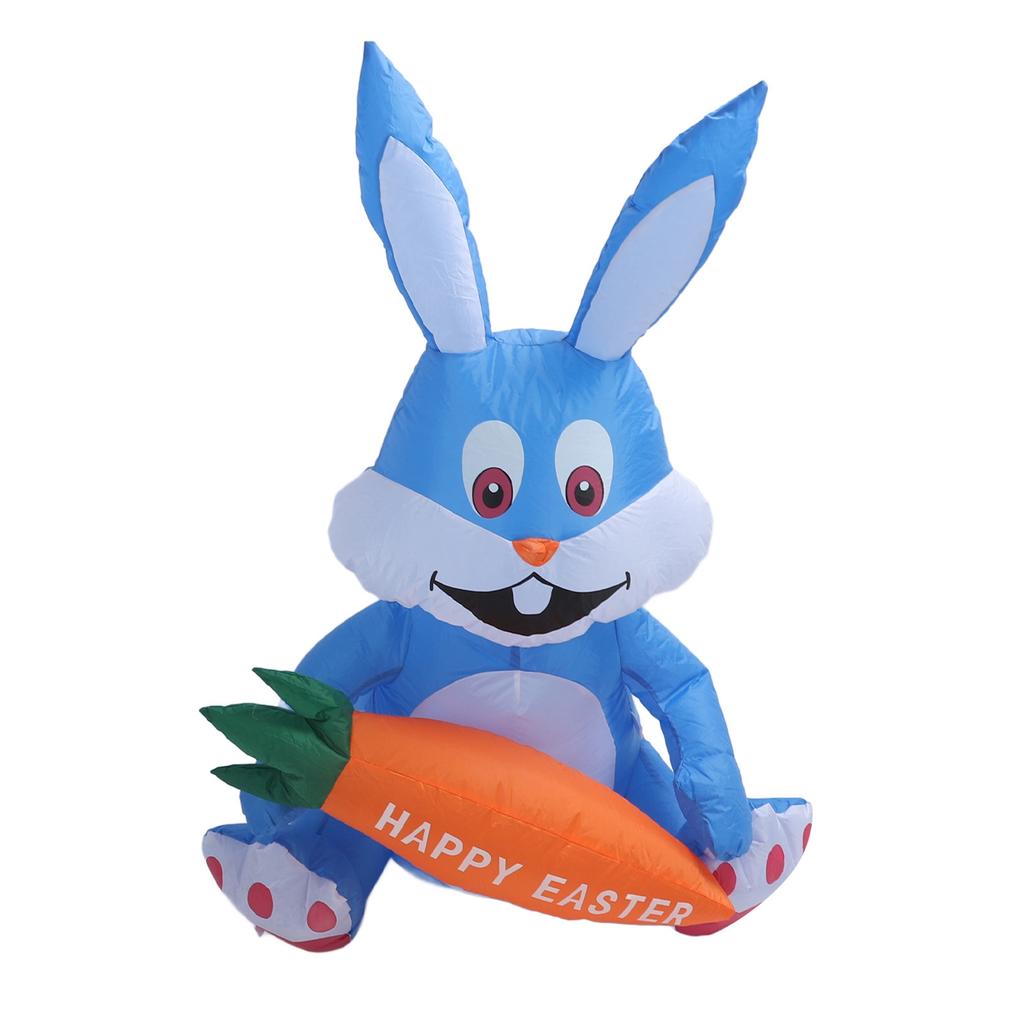 1.2 M Easter Inflatables Rabbit Cartoon Cute Fun Innovative Blow Up Easter Inflatable Outdoor