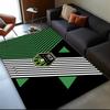 1 Stück Teppich Sassuolo Fußballwappen Design Teppich, Stuhlteppich, Läufer für Büro Schlafzimmer Wohnzimmer Schlafzimmer, Fußabtreter Dekoration Weihnachts-Fan-Geschenke
