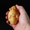 Solid Wood Carving Tianshi Zhongkui Ornaments Small Model Attract Wealth and Ward Off Evil Spirits Character Decoration Bestgift