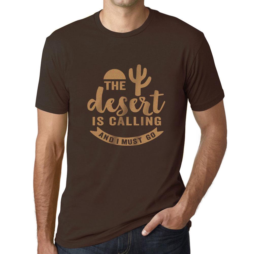 Ultrabasic Homme T-shirt Graphique The Desert Is Calling