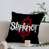 Cuscino Slipknot Band Heavy Metal Regali Arredamento Ufficio Casa Camera da Letto Divano Copricuscino per Auto Custodia 45X45Cm