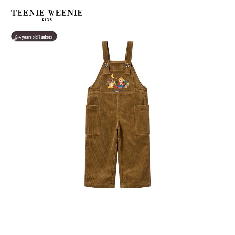 Teenie Weenie Kids Corduroy Overall Pants