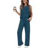2026 Spring/Summer Women's Casual Pleated Vest Two-Piece Set