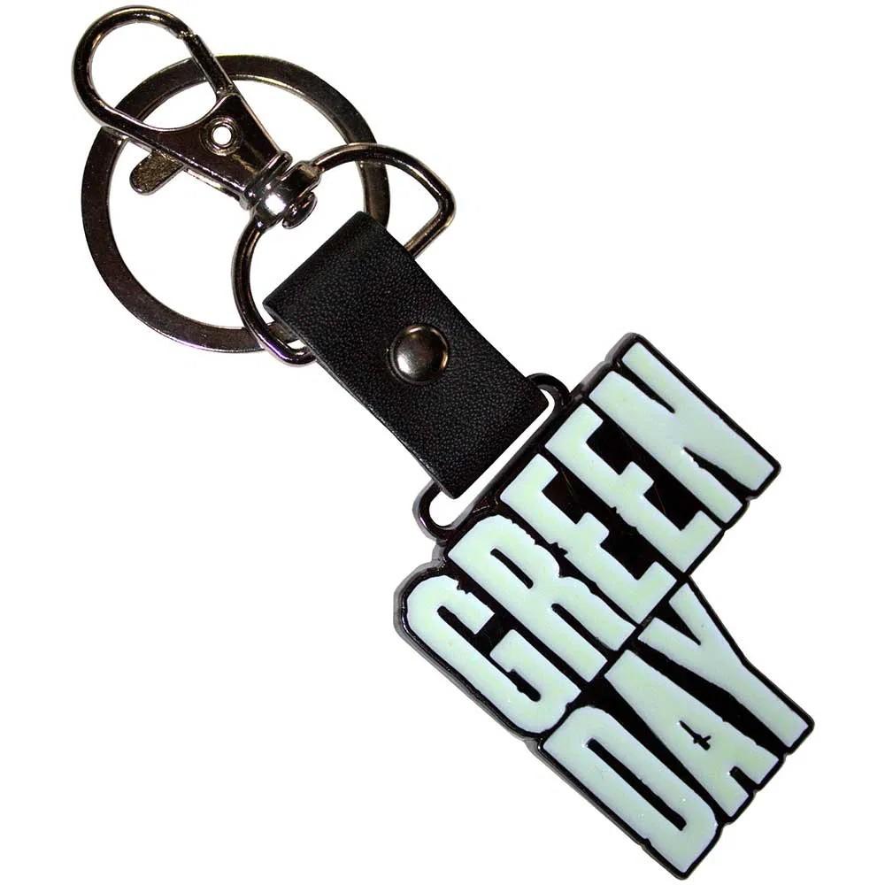 Green Day Stablet logo metall nøkkelring