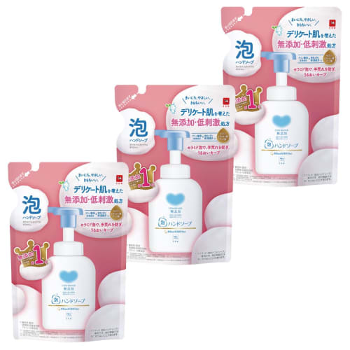 Cow Brand Additive-free Foam Hand Soap Refill 320ml x 3 320ml (x 3)