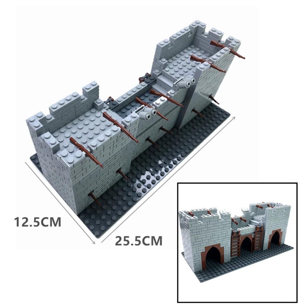 MOC Weapons House Building Blocks Toys for Boys Compatible Classic Military Guns Soldiers Bricks Birthday Xmas Gift 6 Years Old