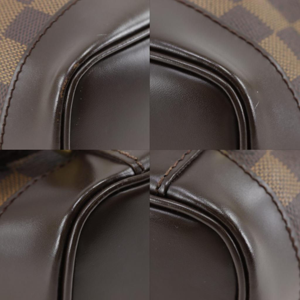 Louis Vuitton Soho Backpack Daypack N51132 Brown Damier Canvas Women Used