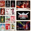 Smirnoff Ice Vodka Vintage Metal Poster Retro Rio Drinks Tin Sign Wall Decor Man Cave Bar Pub Club Home Decor YK083
