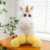 Cute Unicorn Plush Toy Claw Machine Doll Children's Sleeping Pillow Ring Exchange for Birthday Gift