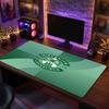Hibernian FC Themenmuster Mauspads, Fußball Logo Design XXL Gaming Schreibtischmatte Rutschfeste Computer-Mauspads