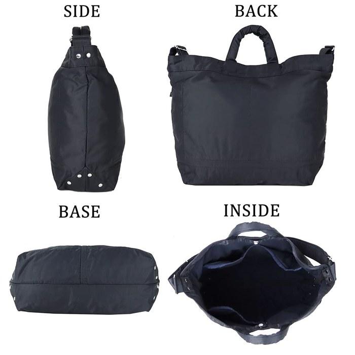 [Porter] PORTER Mile Tote Bag 754-15108 Black(10) Approx. W320xH320xD130(mm)