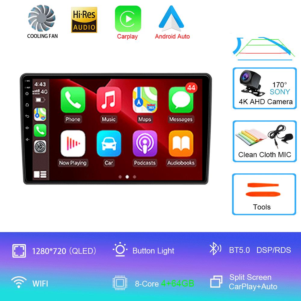 Car Radio Android14 For Volkswagen VW Golf 4 IV Jetta MK4 Classics Multimedia Player Stereo Carplay GPS Stereo 2din DVD