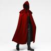 Mantello con Cappuccio Medievale Gotico 2025: Cosplay Retrò da Uomo per Primavera e Autunno
