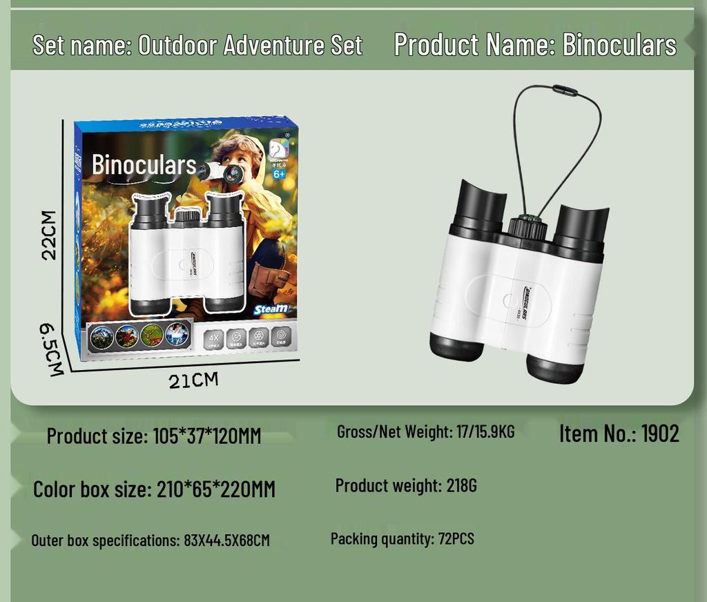 Portable STEAM Astronomical Telescope for Kids