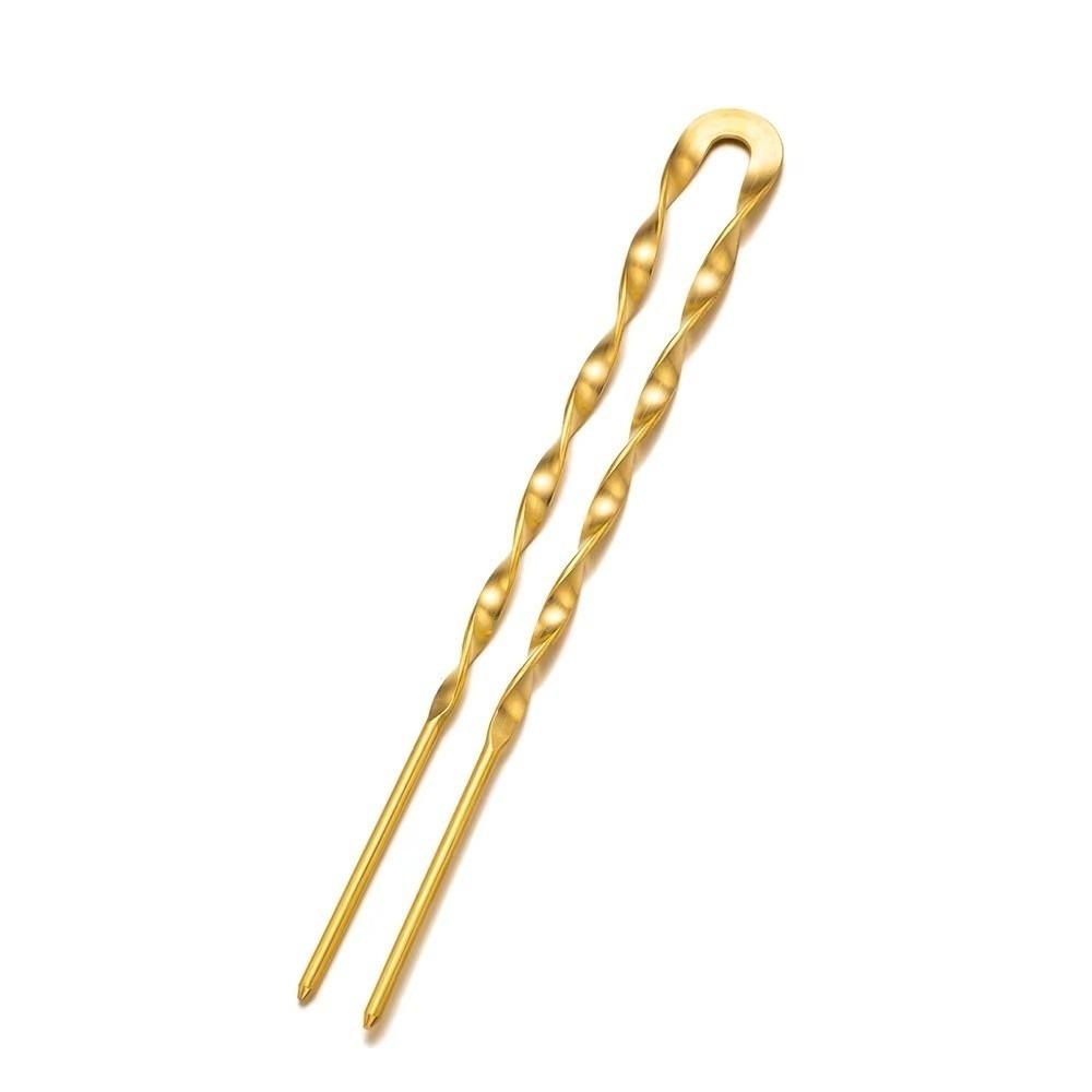 Vintage Vintage U Shape Hair Clips Secure Hold Metal Hair Sticks Styling Clips Hair Clip Forks for Women Updos