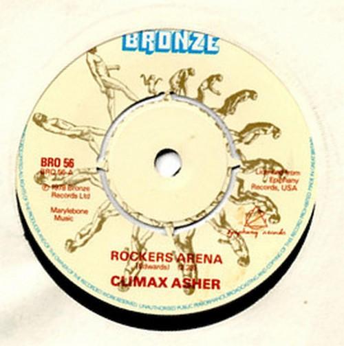 

7inch Record MAX ASHER - Rockers Arena BRO56 Bronze 1978 UK Reggae, Ska & Dub Used
