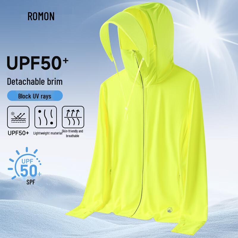 ROMON Women s UPF50+ Ice Silk Sun Protection Hoodie 2XL