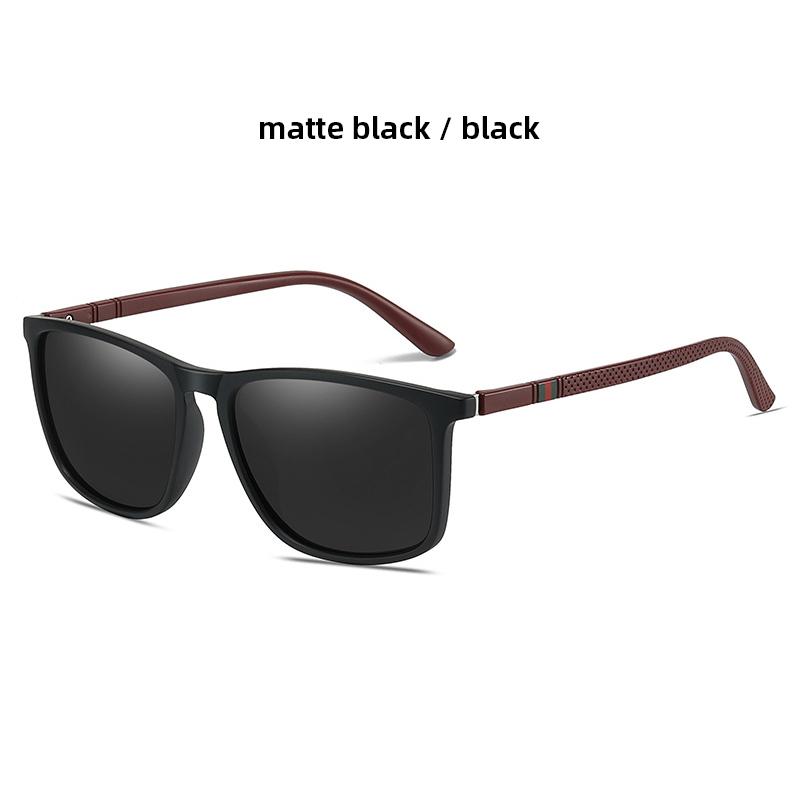 High Quality TR90 Sunglasses Men Square UV400 Vintage Designer Sun Glasses With Box