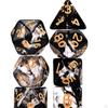 Acrylic Polyhedral Set D8 D10 D12 D20 for RPG Role Playing DND Board Game