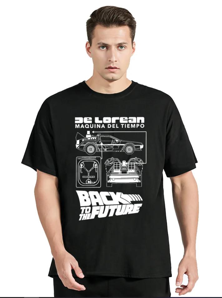 

DeLorean Back To The Future Tshirt size S5XL Unisex T-Shirt XXL