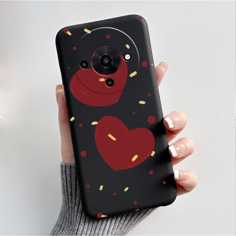 Printing Pattern Case For ZTE Blade A76 5G Capa Z2469N Cute Flower Cartoon Casing Fundas Soft Silicone Black Shell Cover Coque