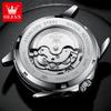 OLEVS brand multifunctional luminous starry sky flywheel fully automatic mechanical watch men's watch 6690