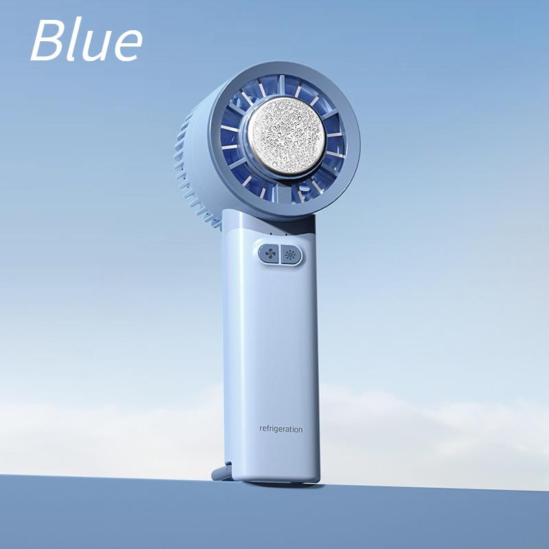 

New Silent Mini Portable USB Fan - Ice Cooling Handheld for Students, Home, Office & Outdoor Use