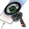 Magnetic Vacuum Car Phone Holder Zinc Alloy Car Dash Phone Mount Multifunctional Car Phone Vent Automobile Cradles