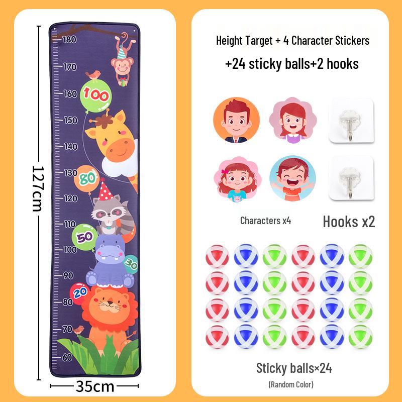Children's Sticky Target Ball Dartboard: Parent-Child Interactive Educational Toy