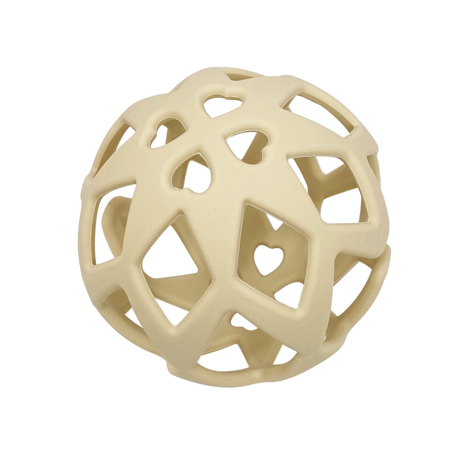 

Love My Lil Soft Color Baby Ball, Platinum Silicone, Can Also Be Used as a Teething Ball, Dishwasher Safe, Ages 3 Months and Up, Supports the