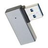 Portable USB Expansion Adapter USB 3.0 Right Angle Male To Female Converter Fast Data Transfer Rates Up To 5Gbps Black