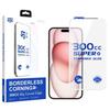 300CC Large Arc Antistatic Borderless Corning Gorilla HD 9H+ Tempered Glass Screen Protector, Retail Package