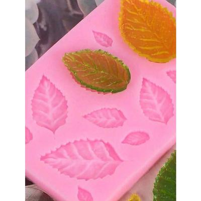 Candy Mold, DIY Cake Decorating Tool,  Leaf Cupcake Decoration Fondant Chocolate Mold