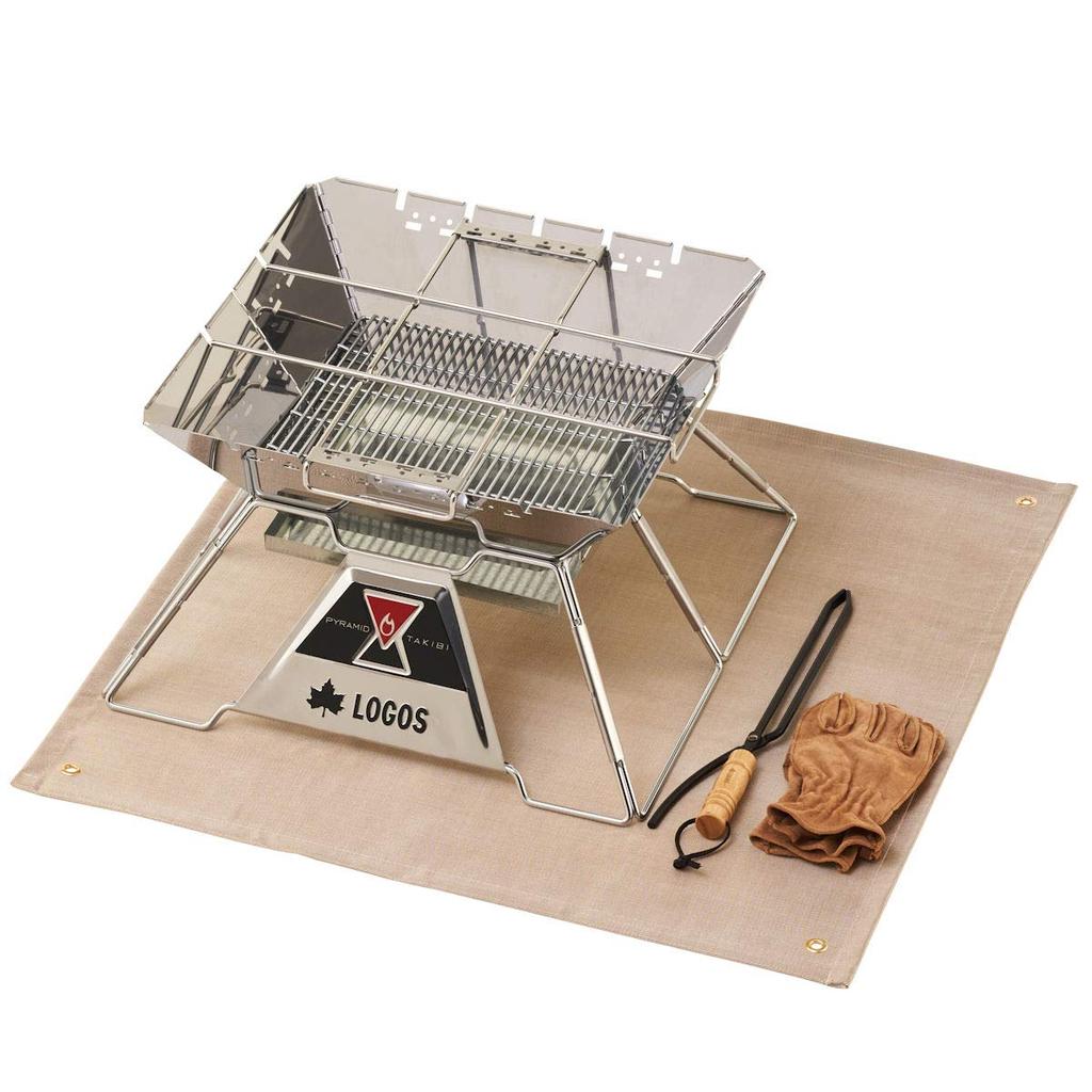 LOGOS Fire Pit Fireproof and Insulated Sheet (80 X 80 Cm) 81064033