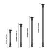 Factory Direct Selling 2-jaw To 1/4 Screw Thread Carbon Fiber Extension Pole Selfie Stick for DJI Action Camera