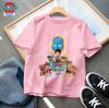 2026 Paws Patrols T Shirt Summer Children Short Sleeves Tops Cotton Clothes Cartoon Anime Kids Kawaii Cute Gift Breathable Soft