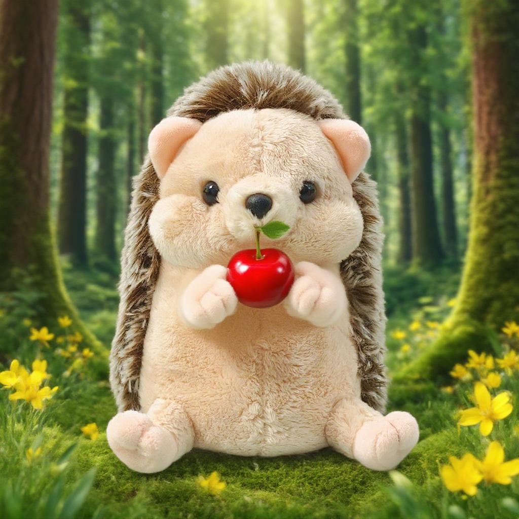 13cm/17cm/22cm Cute Hedgehog Plush Toy Pendant Hedgehog Companion Toy Cartoon Doll Kid Toy Birthday Gift Halloween Christmas Toy