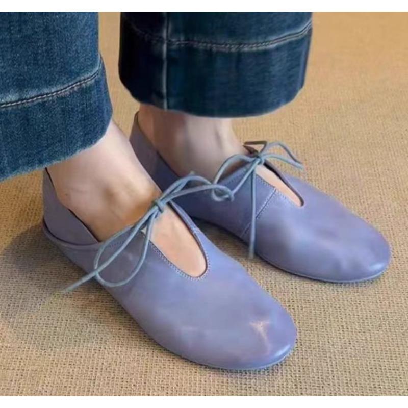 Women Flats Sandals Casual Loafers Shoes Sport Sneakers Woman Summer Brand Lace Up Leather Shoes Running Walking Zapatos Mujer