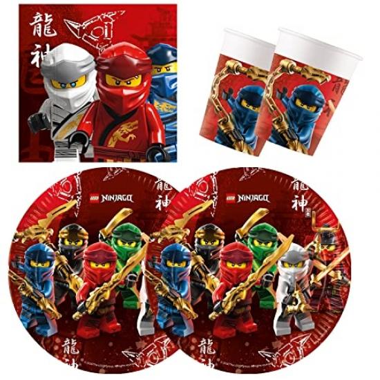 Buy Procos Kit De Fete S Lego Ninjago 52 Pieces Assiettes 16 Gobelets Serviettes Vaisselle Jetable Decoration De At Affordable Prices Free Shipping Real Reviews With Photos Joom